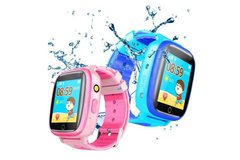 Фото: Детские телефон-часы с GPS трекером GOGPS ME K14 Розовые