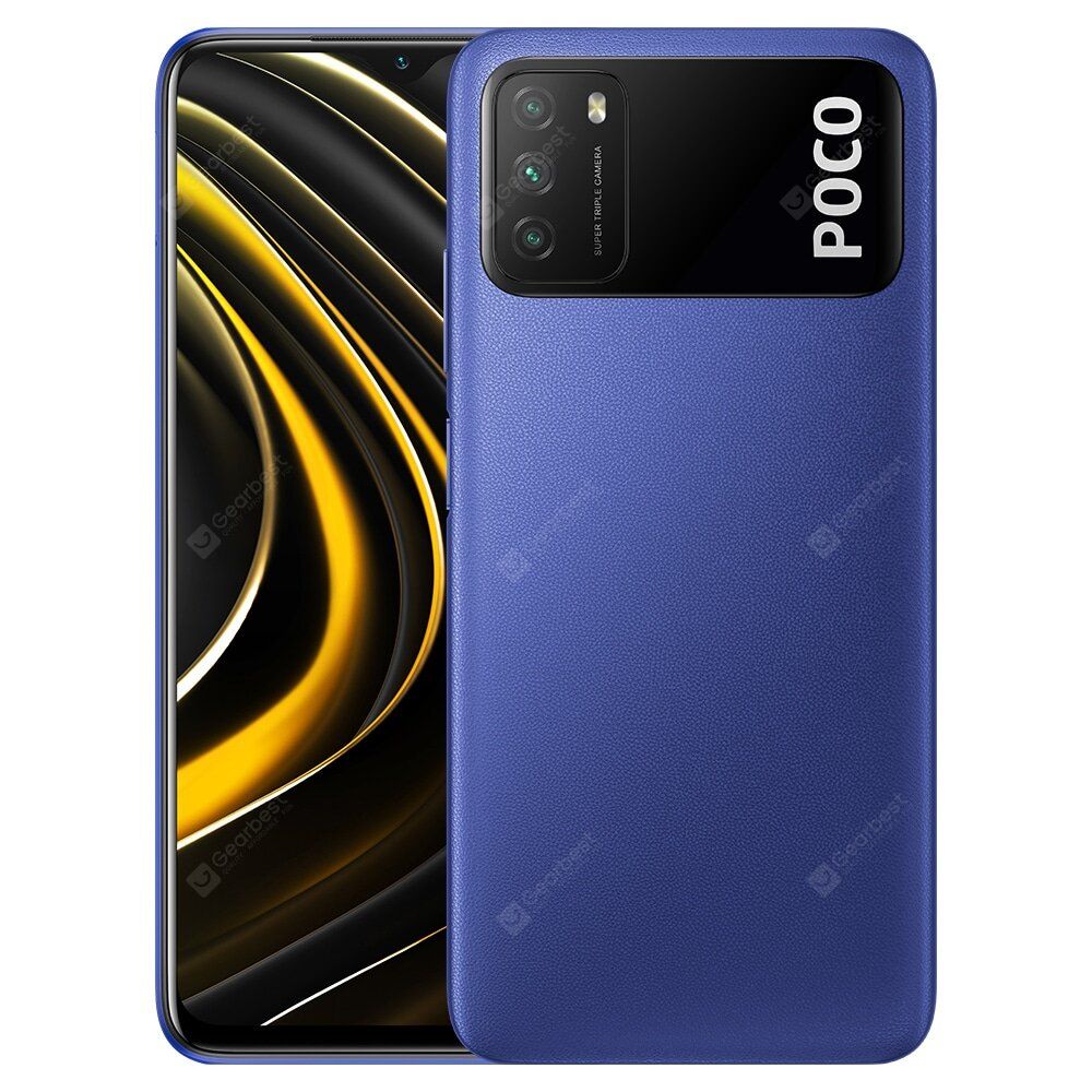 Купить Poco M3 NFC 4/64 ГБ Blue Eu (Global), цена 3 999 грн, гарантия |  HappyDroid