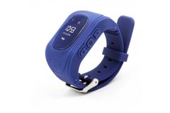 Фото: Детские телефон-часы с GPS трекером GOGPS ME K50 Темно синие