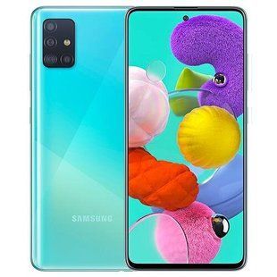 Фото: Смартфон Samsung Galaxy A51 (A515F) 4/64GB Dual SIM Blue