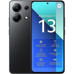 Фото: Xiaomi Redmi Note 13 4G 6/128 ГБ Black Гарантия 12 мес