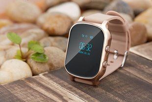 Фото: Детские телефон-часы с GPS трекером GOGPS ME К20 Золотые