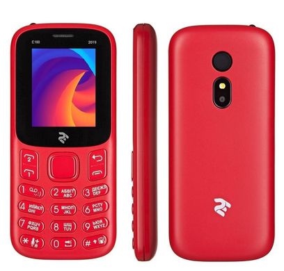 Фото: Мобильный телефон 2E E180 2019 DUALSIM Red