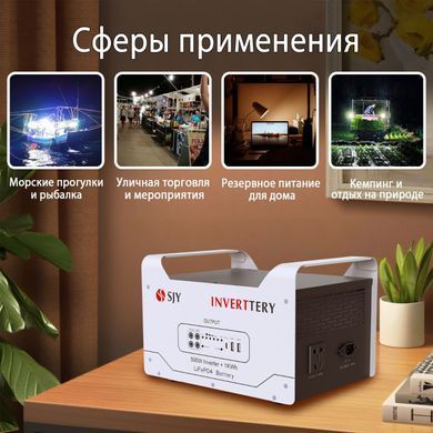 Фото: Зарядная станция SJY 1004 Втч/500Вт с функцией ИБП Гарантия 12 мес