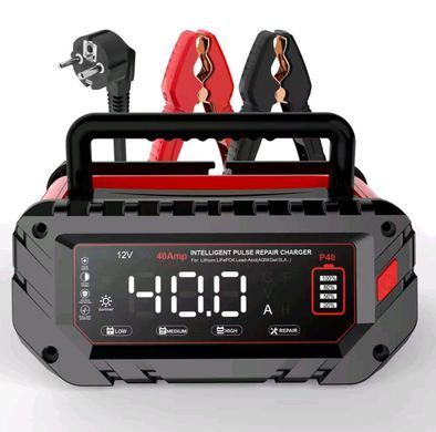 Фото: Розумний зарядний пристрій HTRC P40 (40A 12/24V) для LiFePO4, свинцево-кислотних, AGM, GEL акумуляторівозумний зарядний пристрій HTRC P35 (35A 12/24V) для LiFePO4, свинцево-кислотних, AGM, GEL акумуляторів