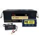 Акумулятор LiFePO4 24V/200Ah (BMS та LCD экран) для ДБЖ (клас А) із зарядним пристроєм Гарантія 12 міс