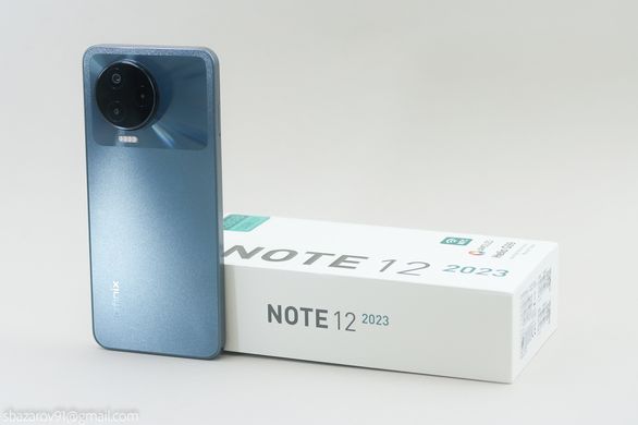 Фото: Infinix Note 12 2023 8/128 ГБ Blue NFC Гарантия 12 мес