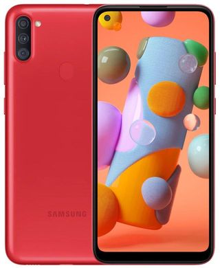 Фото: Смартфон Samsung Galaxy A11 (A115F) 2/32GB Dual SIM Red
