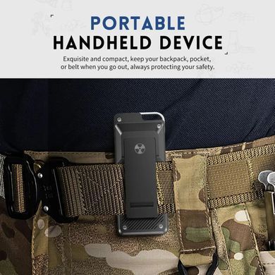 Фото: Дозиметр радиации бытовой FNIRSI GC-02 (радиометр счетчик Гейгера) оригинал